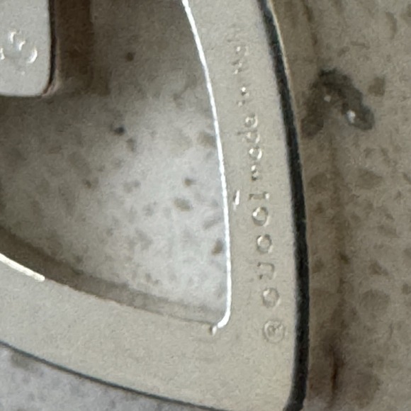 Gucci Sterling Silver Heart Ball Chain Toggle Bracelet Genuine Signed - Picture 13 of 16